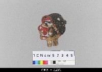 藏品(中國湖北皮影戲偶頭-淨)的圖片